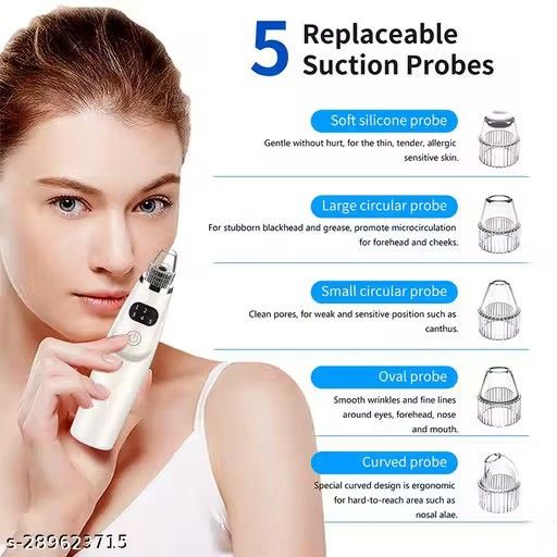Derma Suction Vacuum Skin Cleanser and Black Head Remover